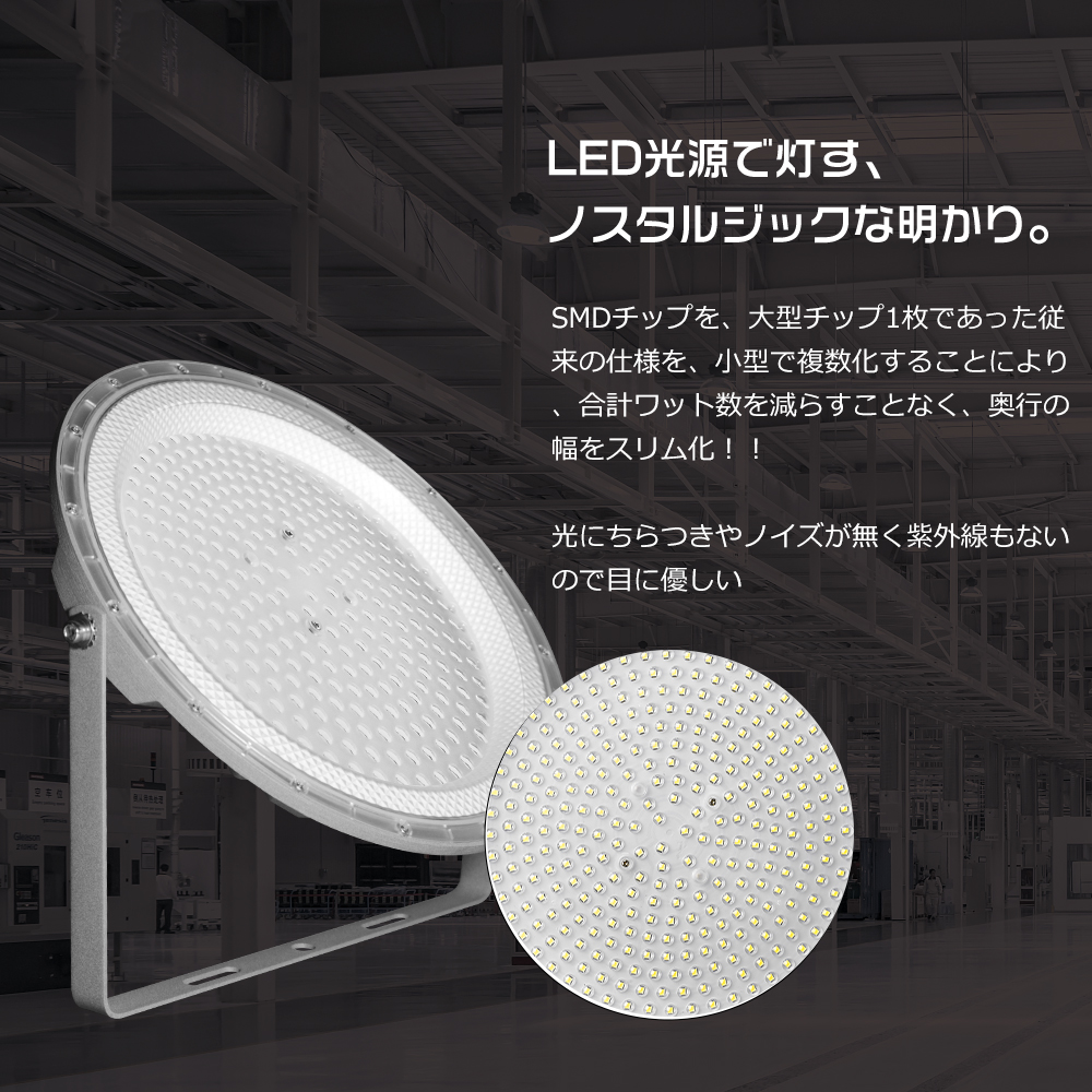 特価6台 LED投光器 LED作業灯 100W 投光器 AC85-265V 1000W相当 