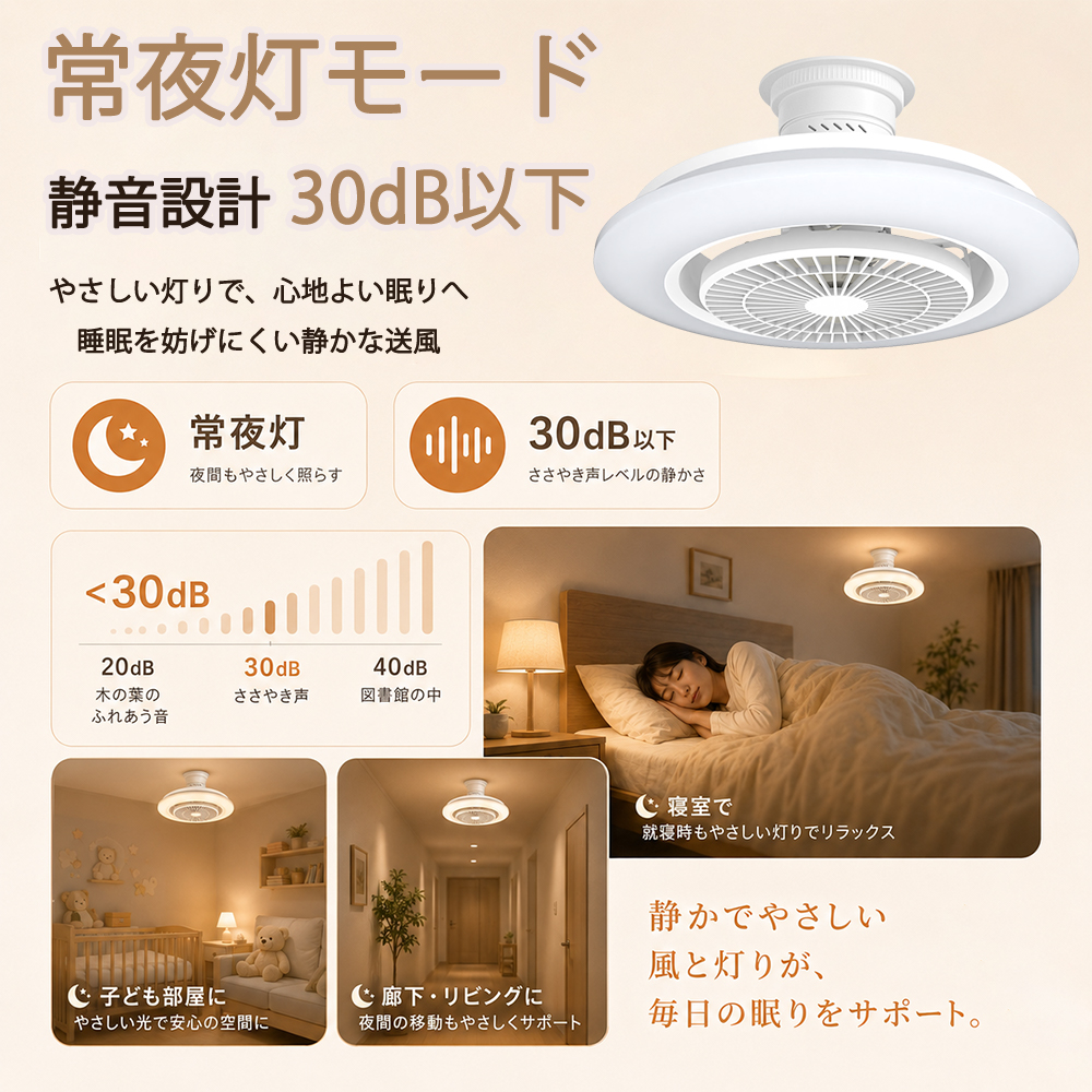 シーリングファンライト 首振り シーリングライト 12畳 14畳 led dc