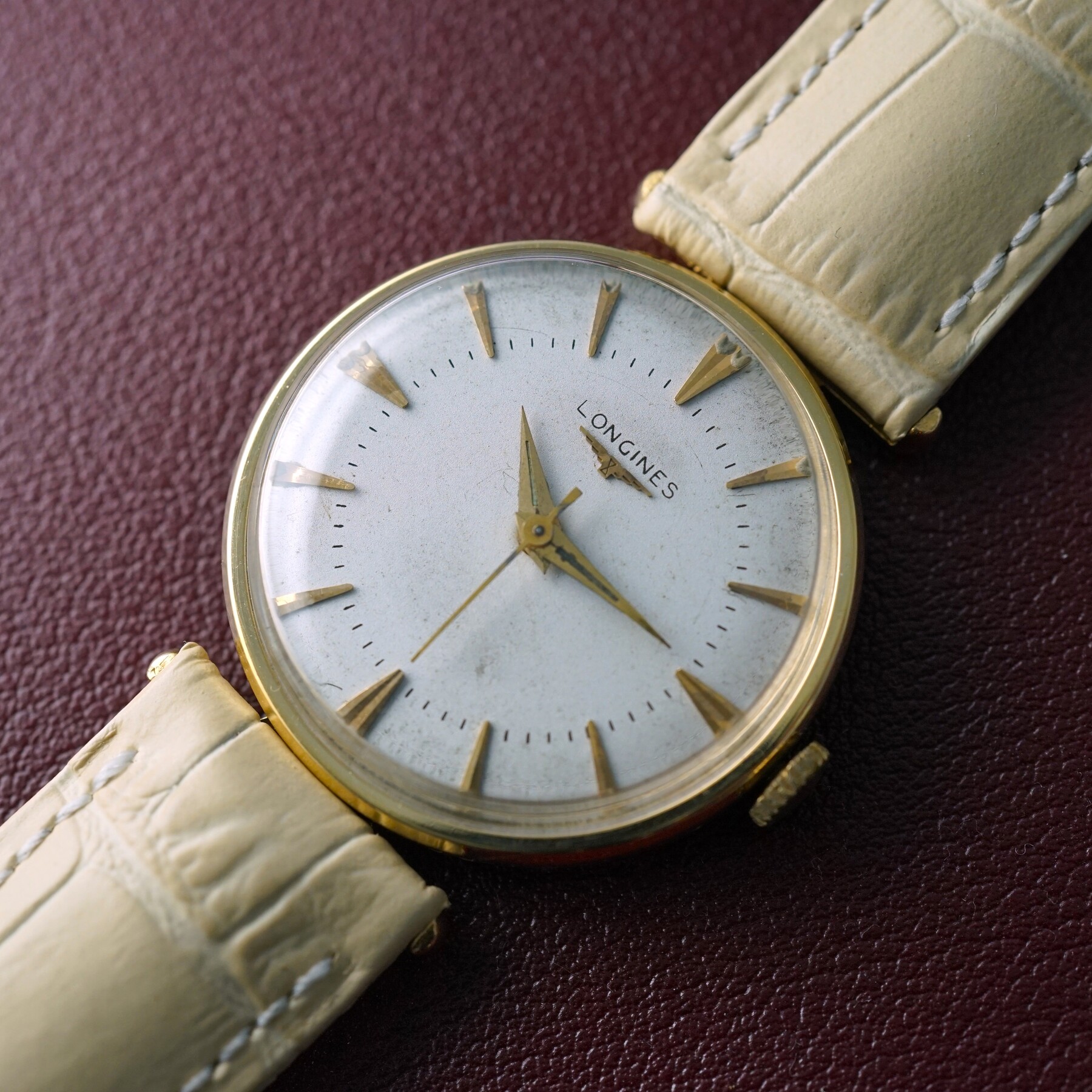 LONGINES（ロンジン） 453S 1950年代 14K 手巻き Cal.23ZS OH済み