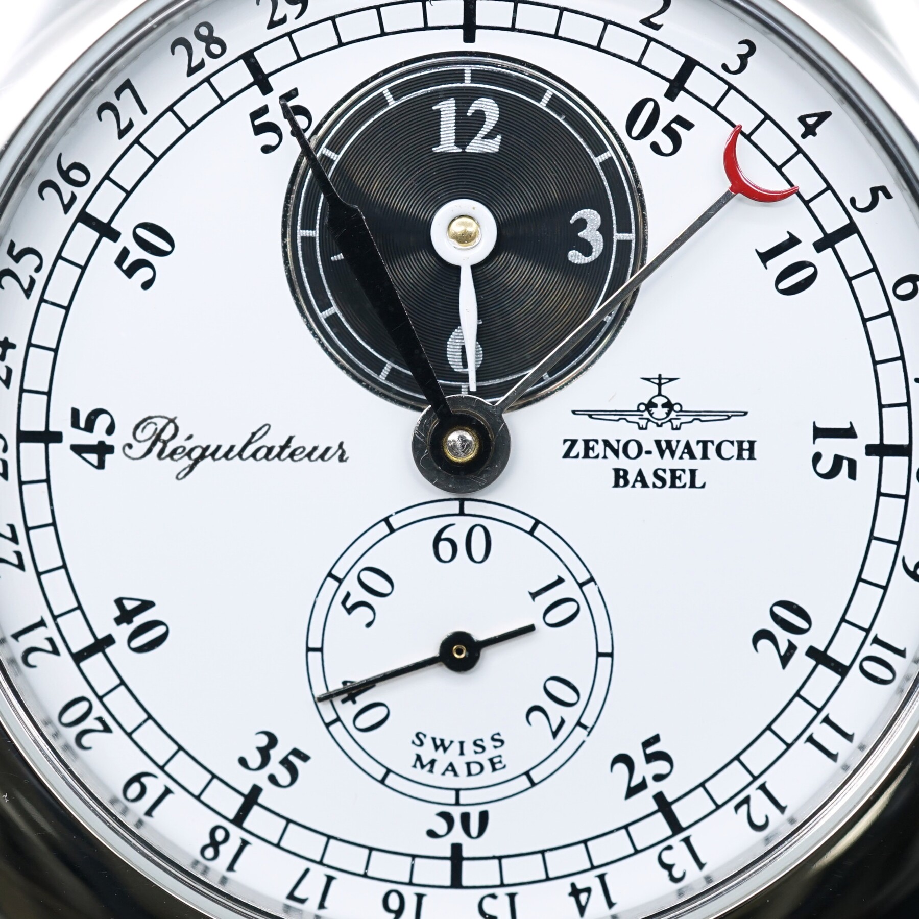 ZENO-WATCH（ゼノウォッチ） レギュレーター メンズ Ref.400WH 手巻き