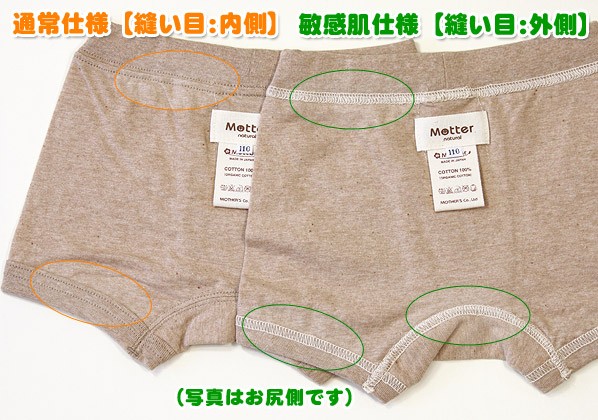 キッズ下着特徴