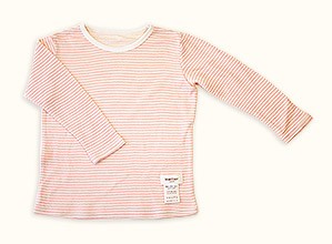 子供長袖肌着Ｔシャツ（ピンク）