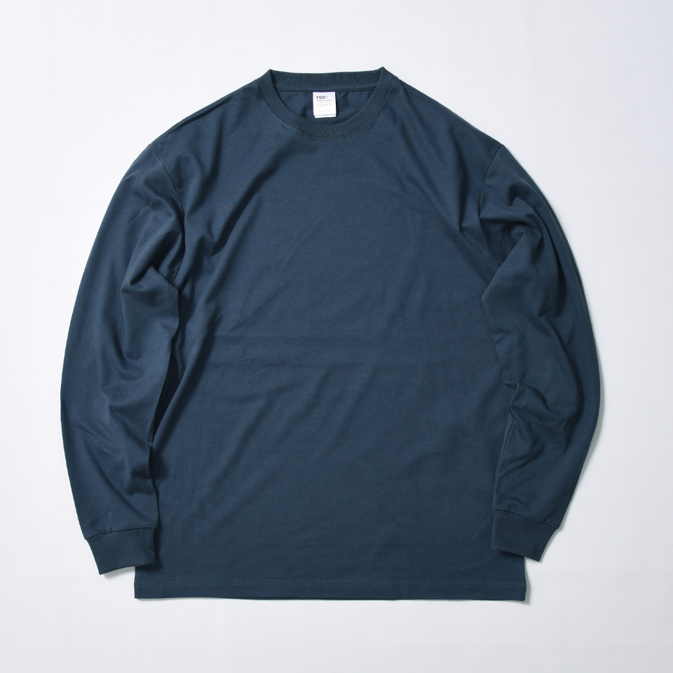 オーガニックコットン tシャツ 厚手 ロングTシャツ ロンt メンズ