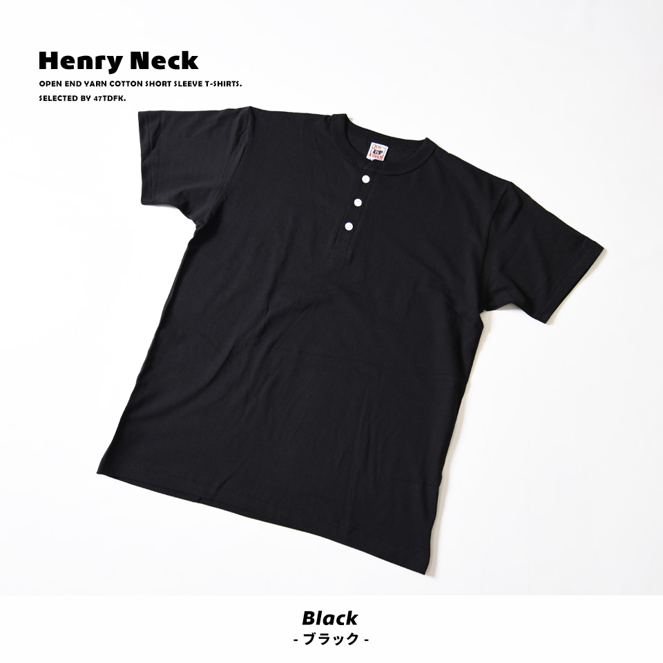 ヘンリーネックtシャツ