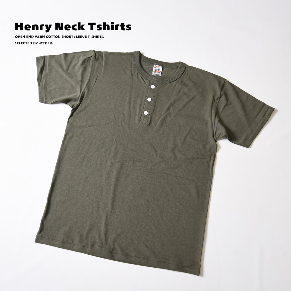 ヘンリーネックtシャツ ヘンリーネック tシャツ メンズ 半袖 無地