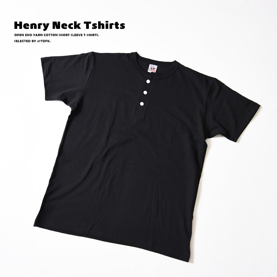 ヘンリーネックtシャツ ヘンリーネック tシャツ メンズ 半袖 無地