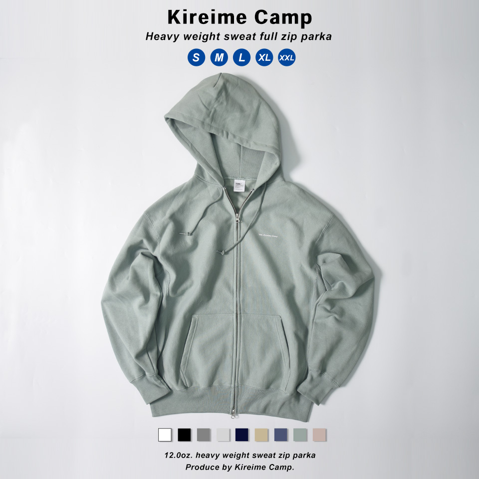 Kireime Camp アウトドア パーカー ジップパーカー メンズ 厚手 裏起毛 ビッグシルエット 大きいサイズ レディース おしゃれ 暖かい メンズパーカー｜muziichiba｜05