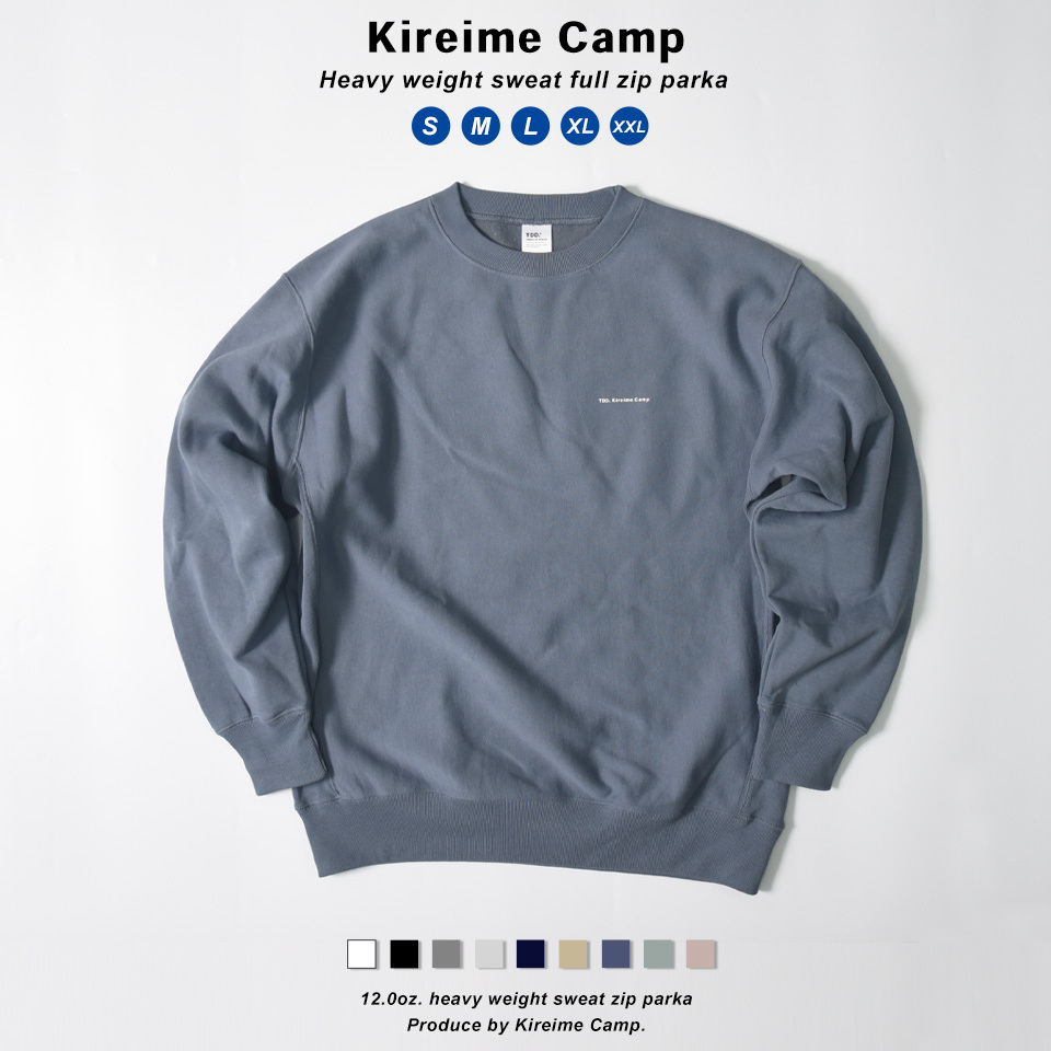 Kireime Camp アウトドア スウェット トレーナー メンズ 厚手 裏起毛