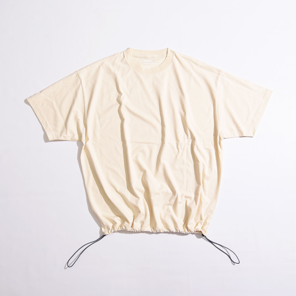 ドローコードtシャツ バルーンtシャツ バルーンシルエットtシャツ t