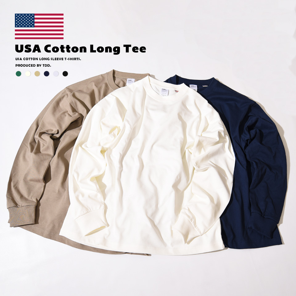 USAコットンのロンT