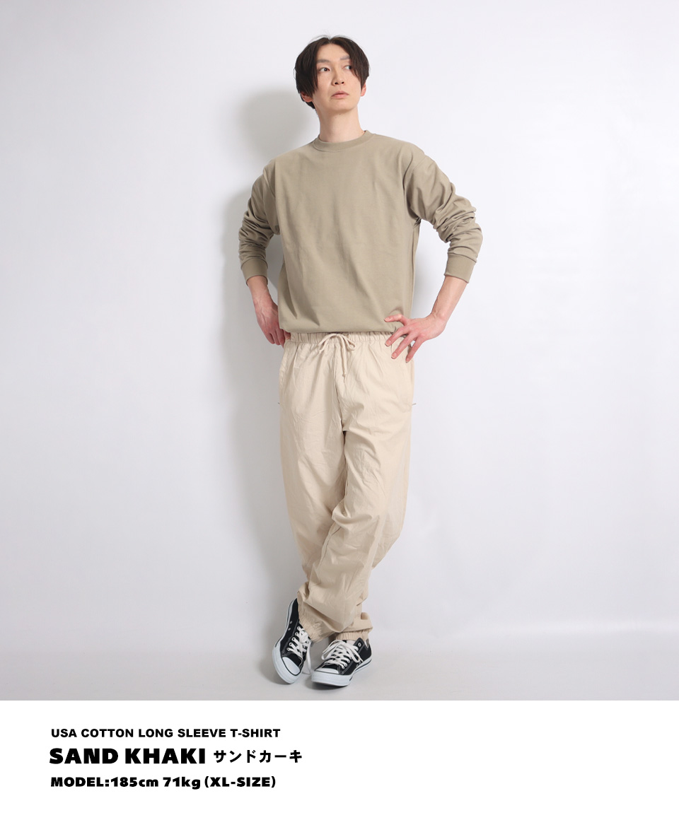 USAコットンのロンT
