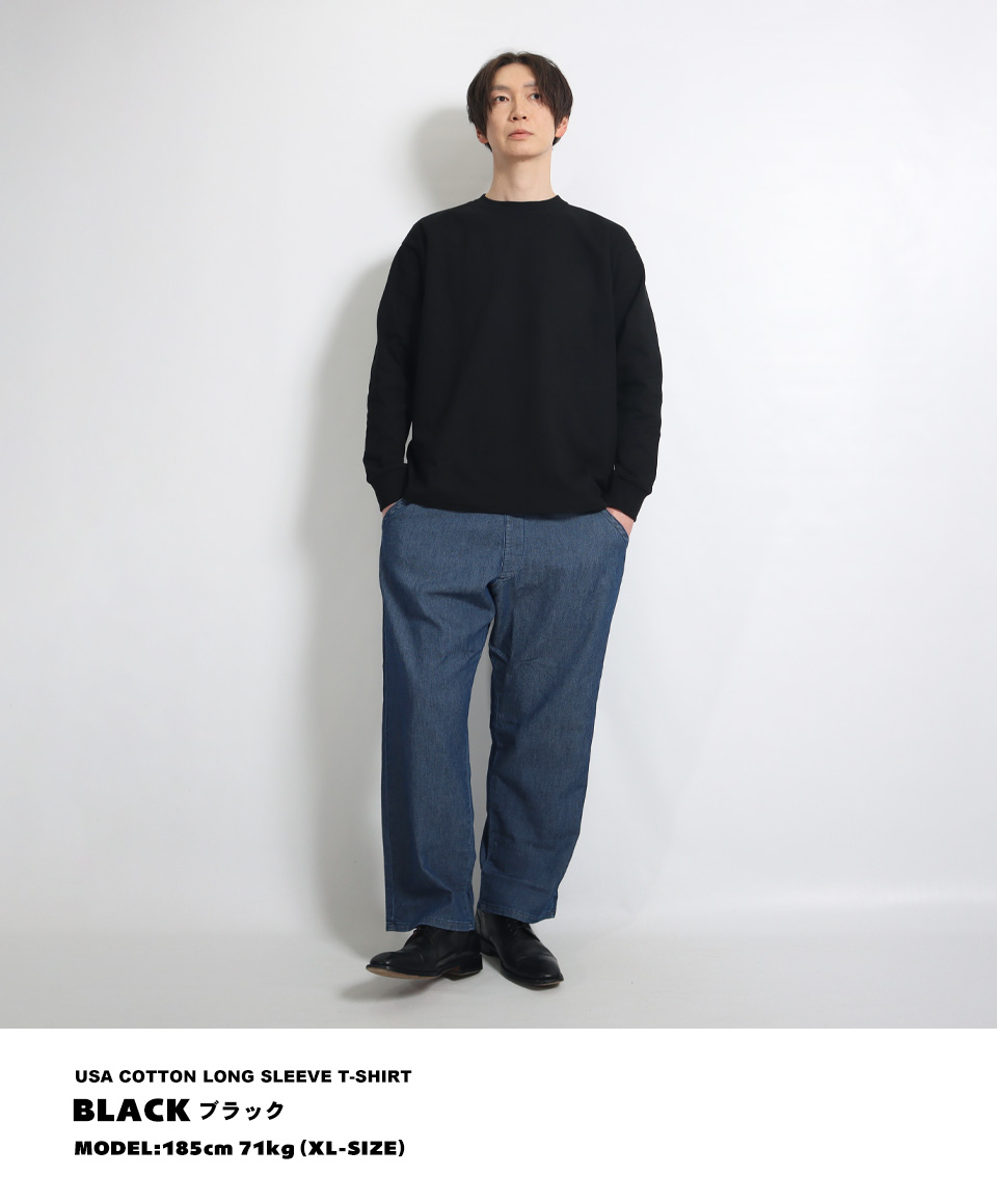 USAコットンのロンT