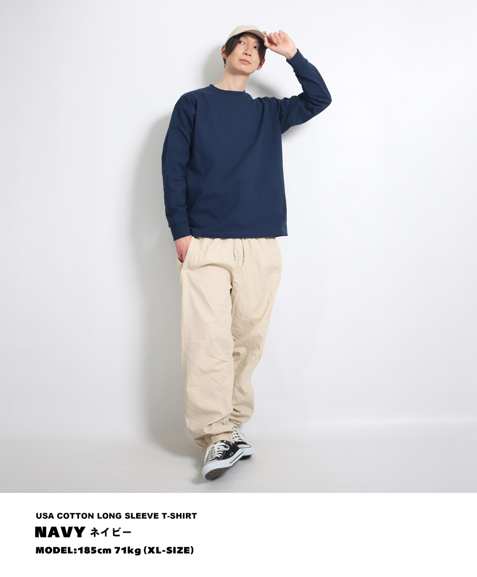 USAコットンのロンT