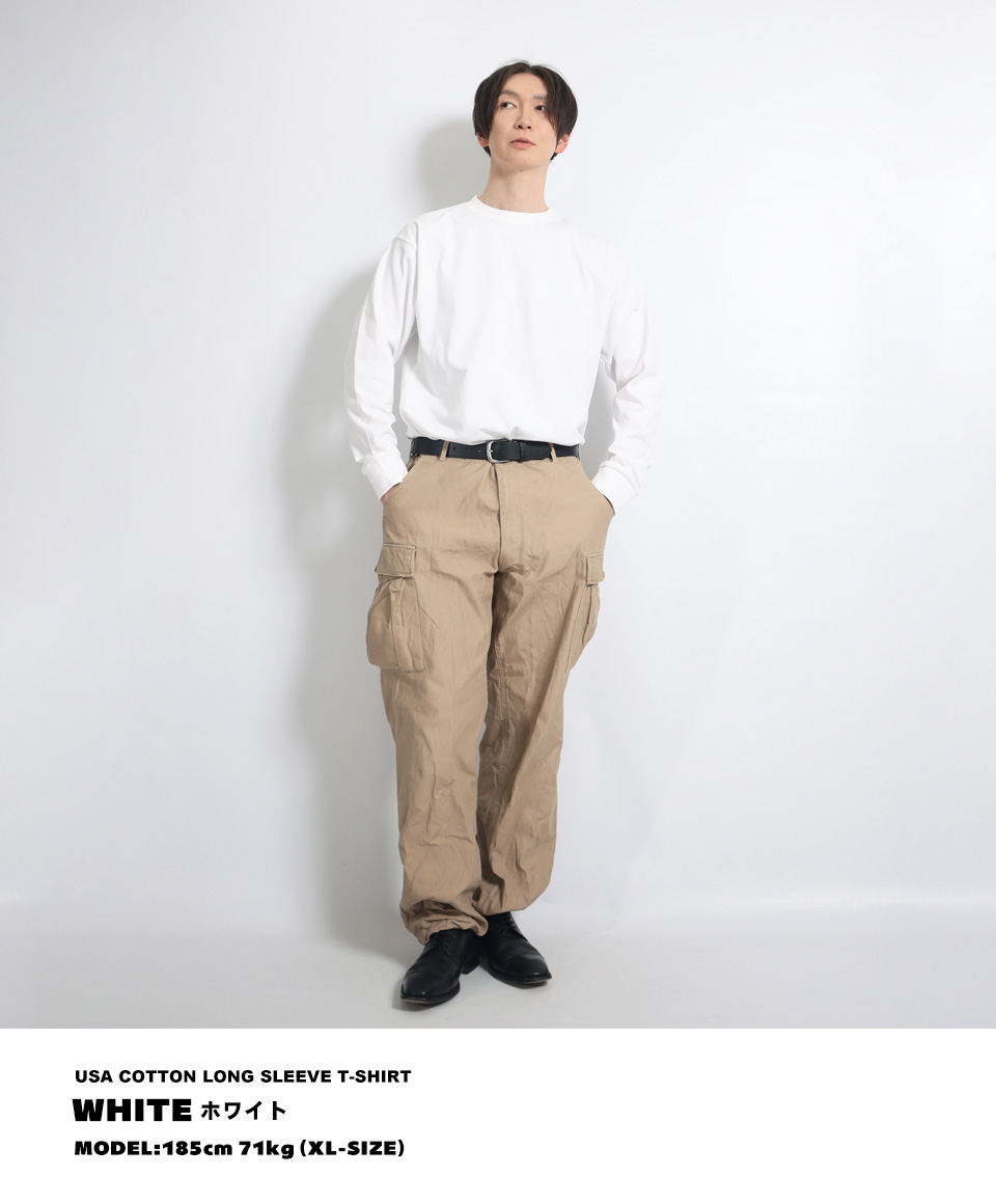 USAコットンのロンT