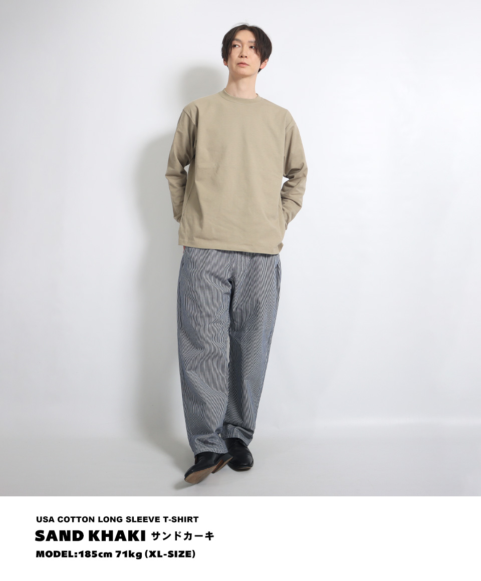 USAコットンのロンT