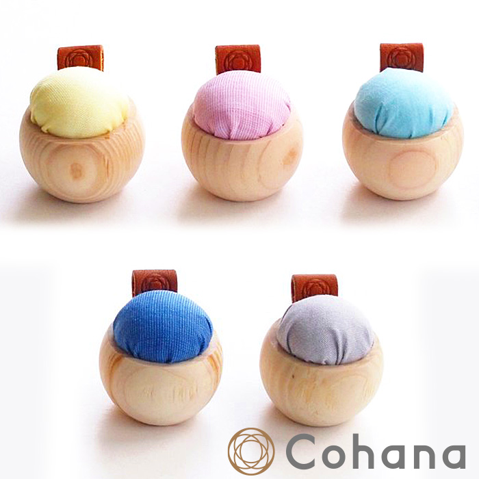 予約販売】 Cohana ヒノキのピンクッション 会津もめん □ コハナ こは