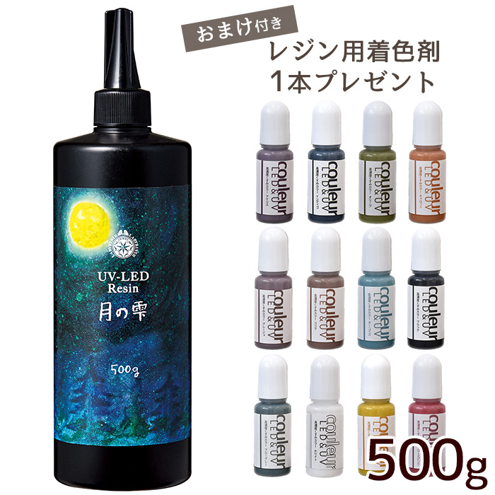 レジン液 UV LED 30g パジコ PADICO Mymama 透明 月の雫 ゆう
