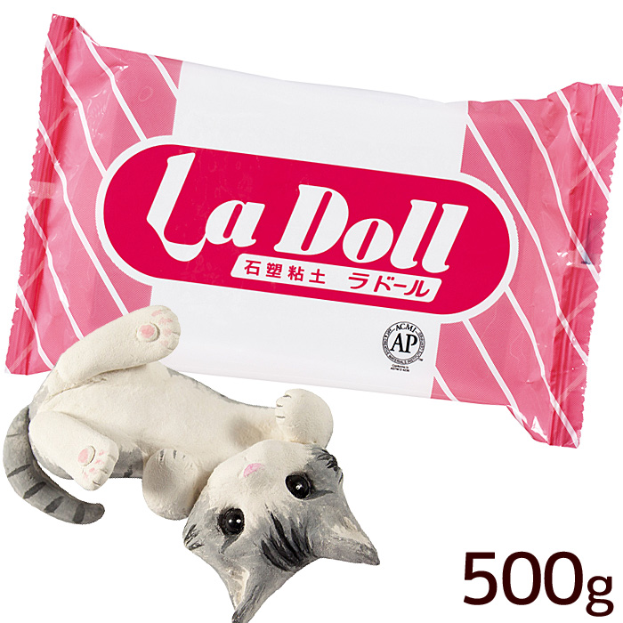 パジコ PADICO ラドール 石塑 粘土 500ｇ 《 La Doll ねんど 粘土細工 材料 子供 工作 石粉 クレイ 国産 日本製 教材 人形  フィギュア ミニチュア 造形 》 手作り工房 MYmamaヤフー店 - 通販 - PayPayモール