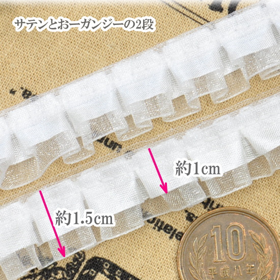 MY mama ラッセルレース 約15mm幅 5ヤード（4.5m