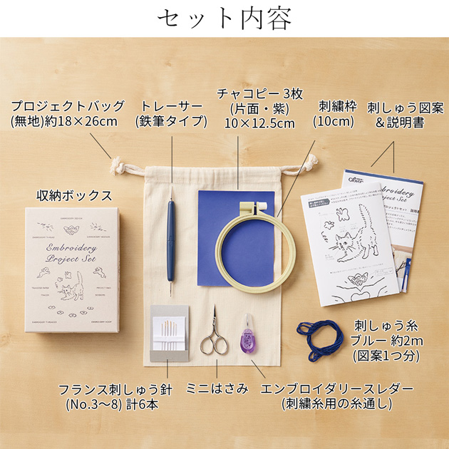 クロバー（Clover） エンブロイダリー プロジェクト セット 宅配送料