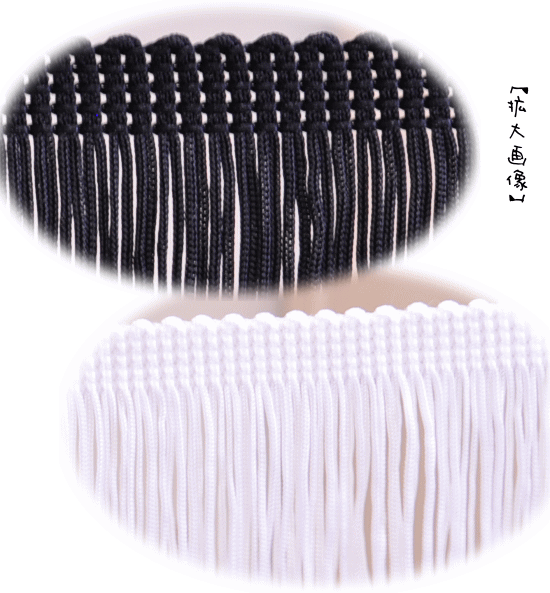 MY mama フリンジ 豪華ふさ飾り 全2色 幅9.5cm 1m単位カット販売