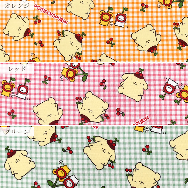 ゆうゆう様♡ご確認用　お耳りんご＆組み合わせ生地 KIYOHARA 生地 布 布地 SANRIO キャラクター オックス 生地 可愛い