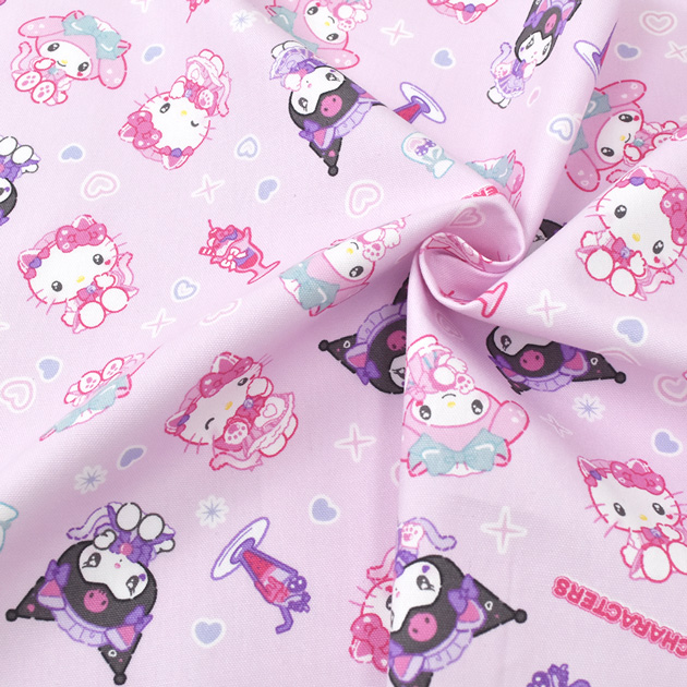 KIYOHARA 生地 布 布地 SANRIO キャラクター オックス 生地 サンリオ