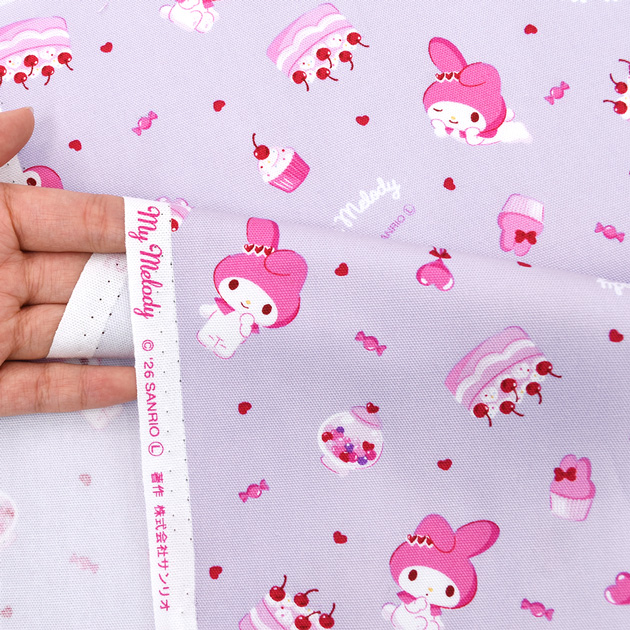 KIYOHARA 生地 布 布地 SANRIO オックス可愛い マイメロディ ケーキ