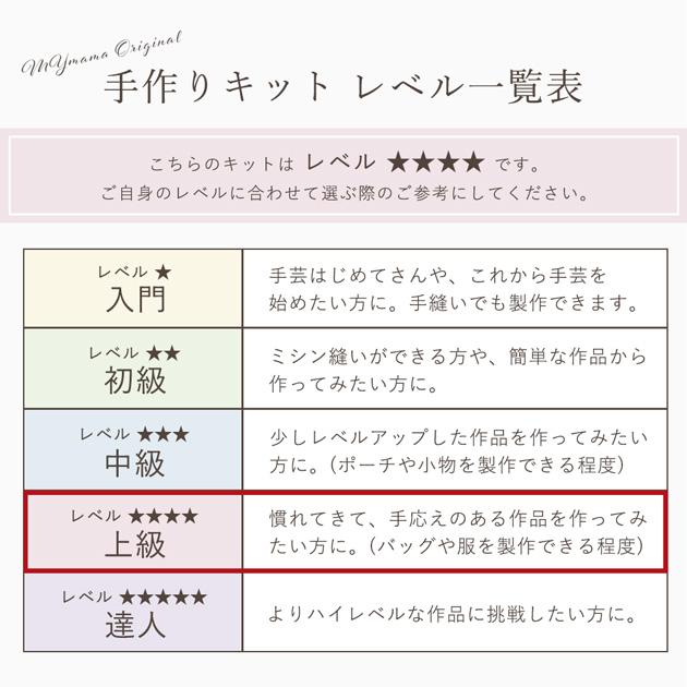 手作りキット ヌビ と リバティ プリント で作る 2way ショルダー 