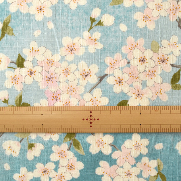 生地 布 布地 サザンクロス 花柄 さくら あわせ □ こばやし 和柄 浴衣