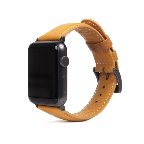 アップルウォッチ バンド 革 高級 レザー Apple Watch 用 バンド Ultra 49mm, 45-38mm (Series 1-8,SE) SLG Design Italian Minerva Box Leatherの画像