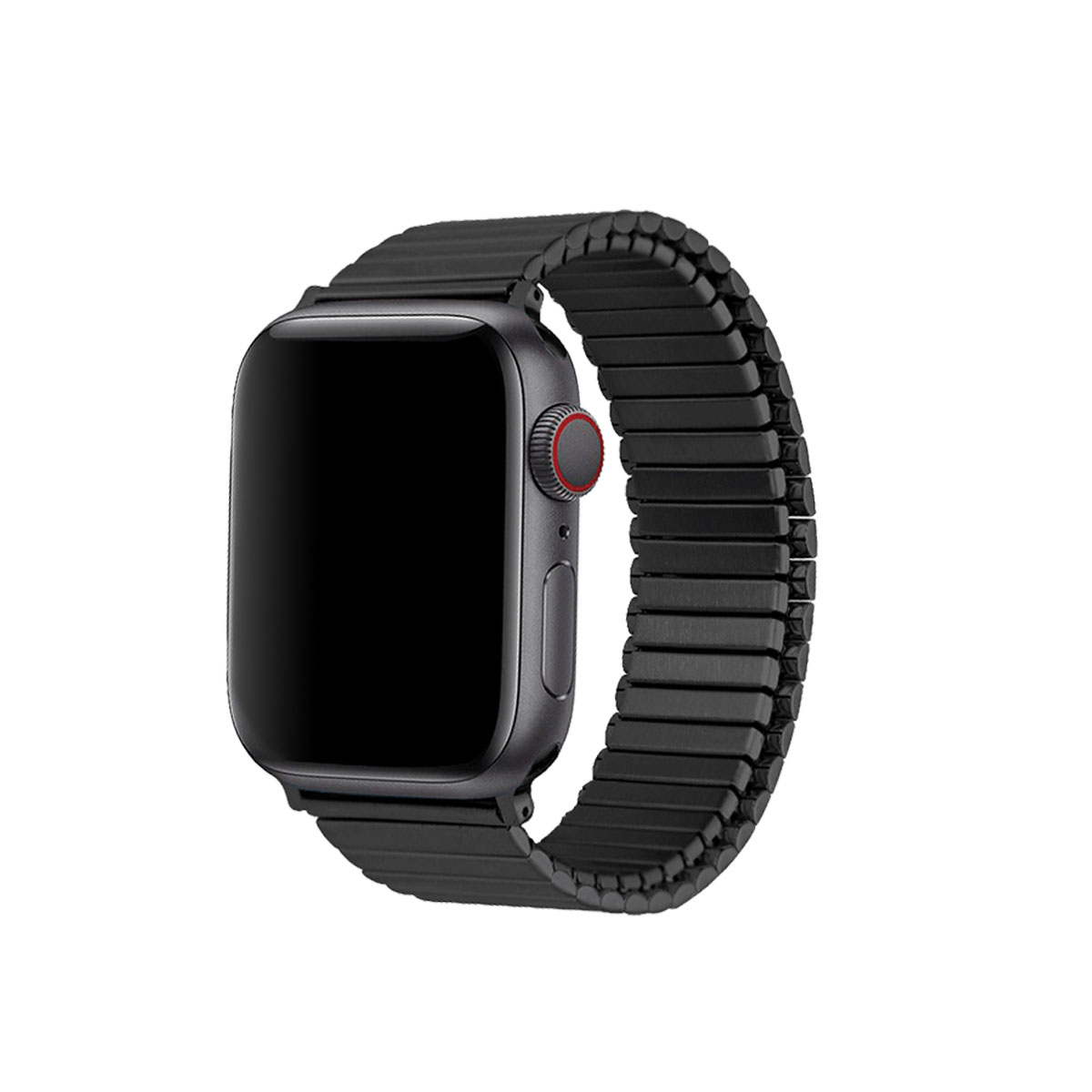 TF7 アップルウォッチ バンド [1秒で着脱可能] 蛇腹ベルト Apple
