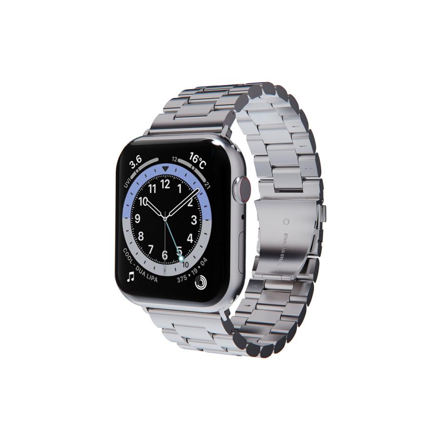 アップルウォッチ バンド ステンレス miak METAL BAND for Apple Watch 45mm/41mm｜mycaseshop｜14