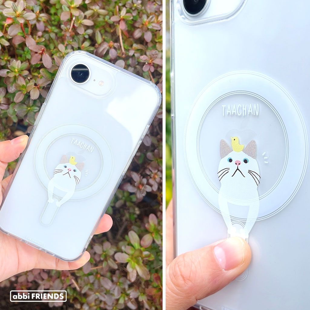 iPhone 17 / Air Pro Max 用] abbi FRIENDS ターチャン MagSafe対応