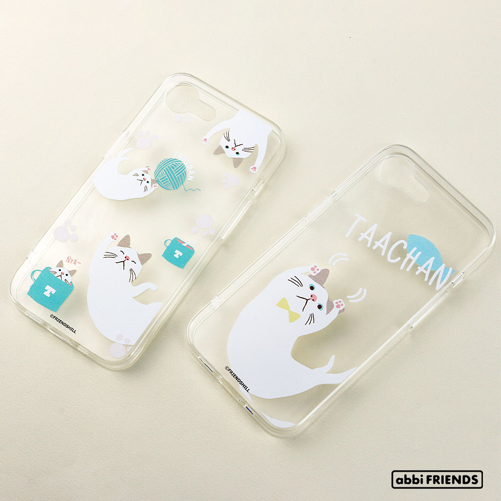 iPhone 16e ケース カバー ソフトクリアケース abbifriends ターチャン [公式ライセンス品] かわいい キャラクター イラスト ブランド iphone16e |  | 01