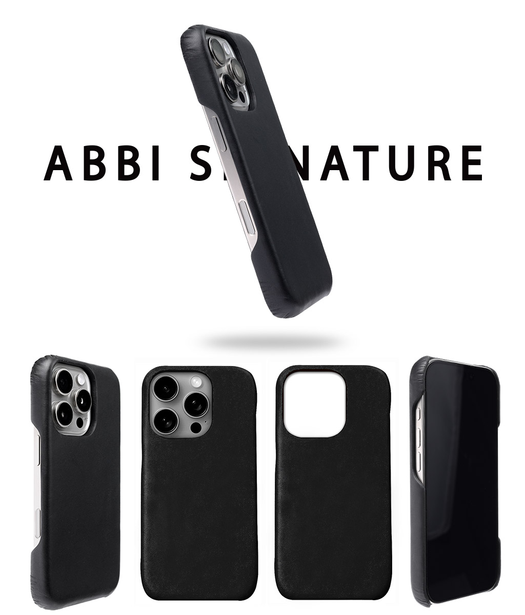 [ iPhone 17 / iPhone Air / 17 Pro / 17 Pro Max 用] LISCIO イタリアンレザー 本革 日本製 MagSafe対応 バックカバー for iPhone 17 / 16 シリーズ |  | 03