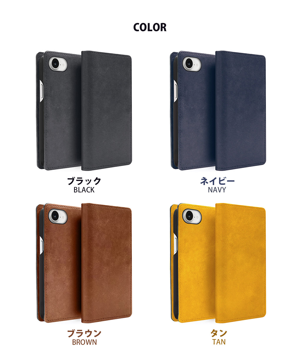 iPhone 16e ケース カバー 手帳型 本革 日本製 ABBI SIGNATURE MARGOT イタリアンレザー MagSafe対応 ダイアリーケース カード収納 手帳型ケース 高級 |  | 15