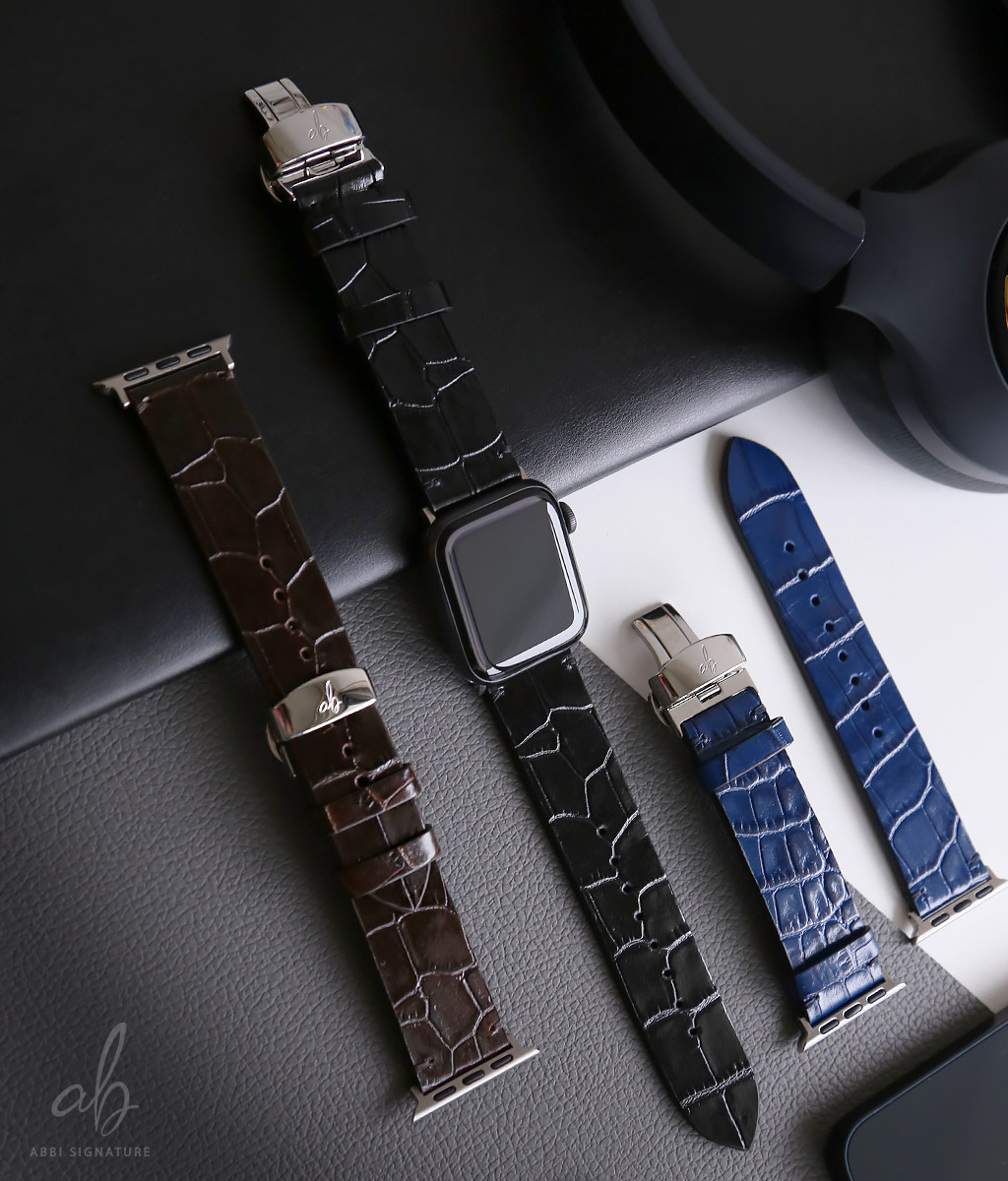 ABBI SIGNATURE アップルウォッチバンド LIPARI イタリアンレザーバンド 本革 日本製 ハンドメイド ベジタブル Apple Watch 49mm, 45-38mm｜mycaseshop｜14