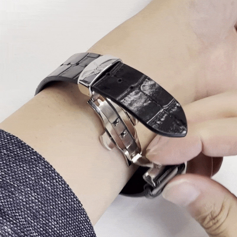 ABBI SIGNATURE アップルウォッチバンド LIPARI イタリアンレザーバンド 本革 日本製 ハンドメイド ベジタブル Apple Watch 49mm, 45-38mm｜mycaseshop｜16