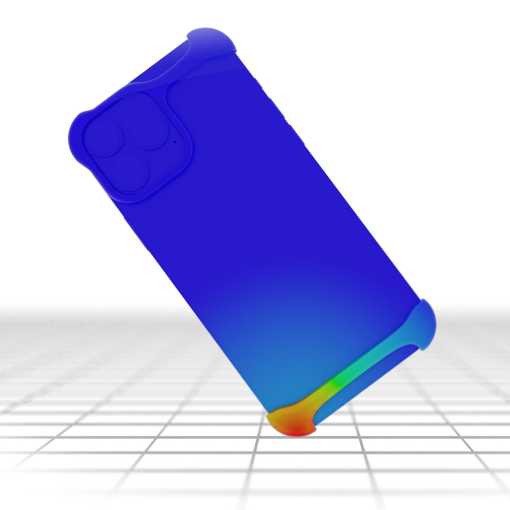 [ iPhone 16 Pro / 16 Pro Max 用] アルミ・ミラーゴールド バンパー ケース | アークパルス |  | 08