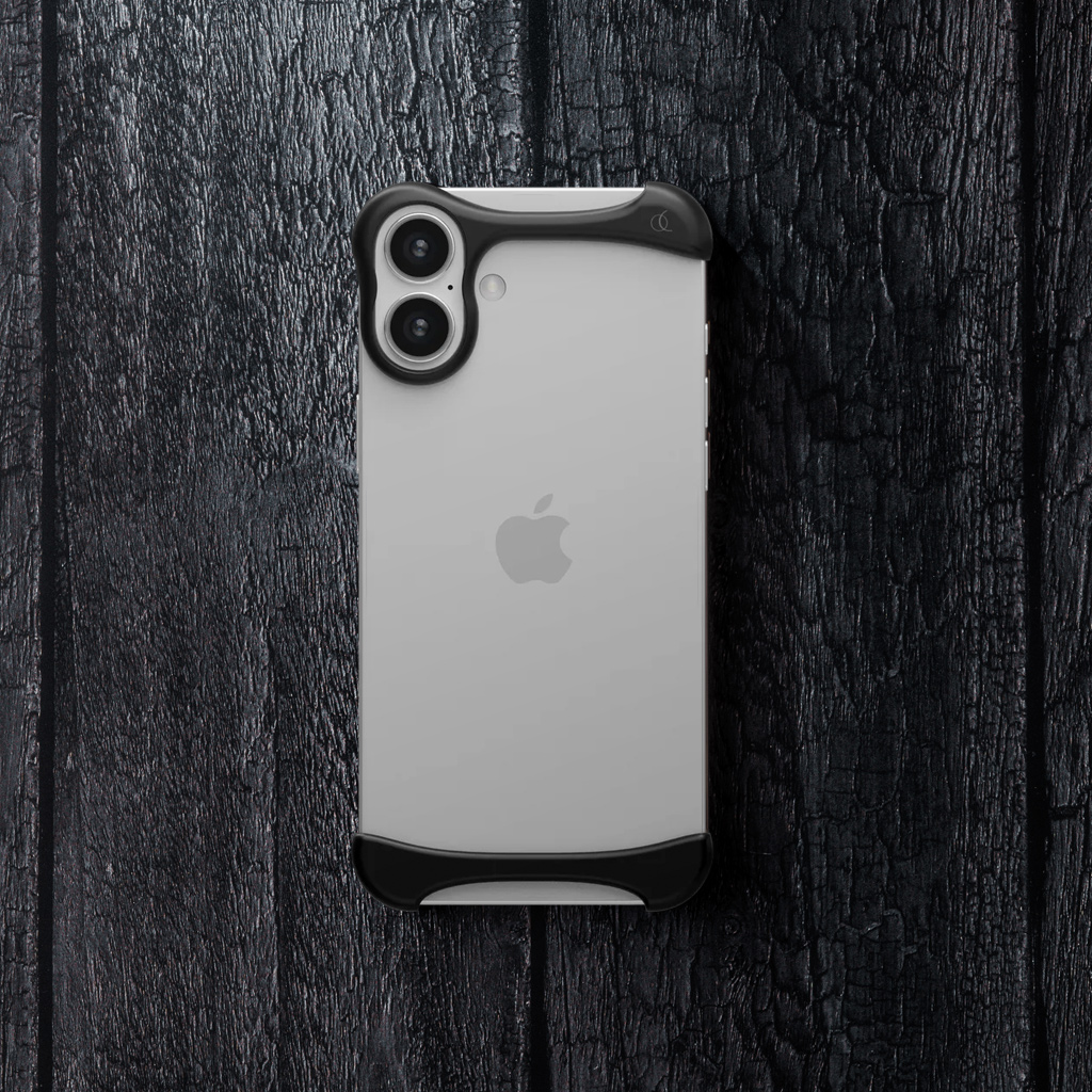 Arc Pulse公式】[iPhone 16 / Plus] ケース バンパー マット・ブラック