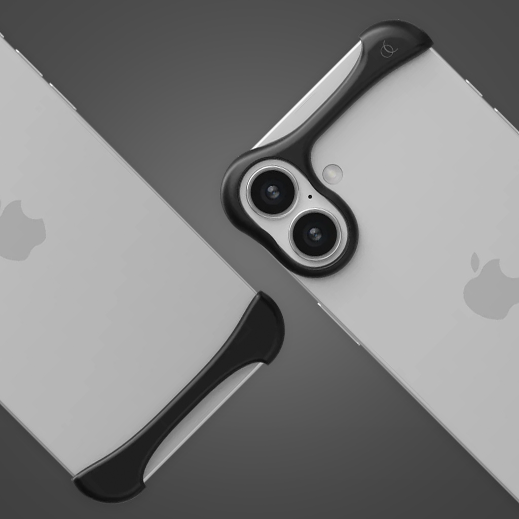 Arc Pulse公式】[iPhone 16 / Plus] ケース バンパー マット・ブラック