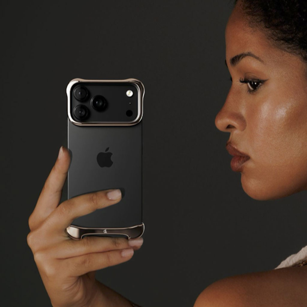 iPhone Air / 17 Pro Max ケース アルミ バンパー アルミ・ミラー