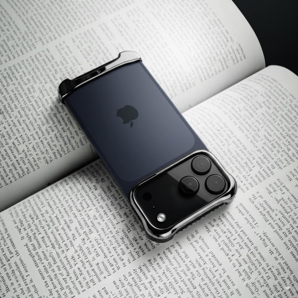 iPhone 17 Pro / Max ケース アルミ バンパー アルミ・グラファイト