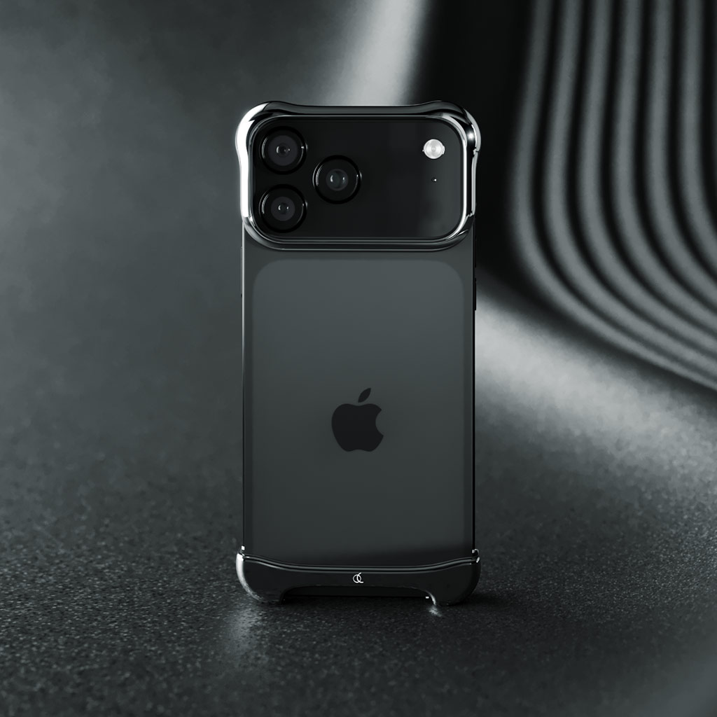 iPhone 17 Pro / Max ケース アルミ バンパー アルミ・グラファイト