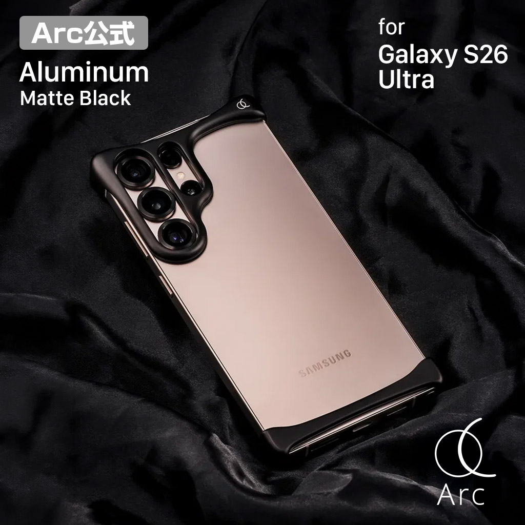 �yArc Pulse�����z Galaxy S26 Ultra �o���p�[ �P�[�X �A���~�E�}�b�g�u���b�N �A�[�N�p���X �w�� �A���~�o���p�[ �J�o�[ �M�����N�V�[�E���g���P�[�X �T���X��