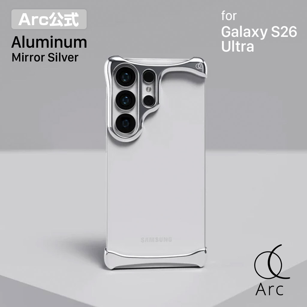 �yArc Pulse�����z Galaxy S26 Ultra �o���p�[ �P�[�X �A���~�E�~���[�V���o�[ �A�[�N�p���X �w�� �A���~�o���p�[ �J�o�[ �M�����N�V�[�E���g���P�[�X �T���X��