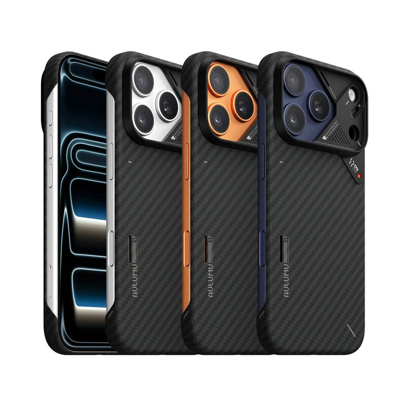 AULUMU A17 �A���~�h�@�� MagSafe�Ή��E���g���X�����P�[�X for iPhone 17 Pro / 17 Pro Max �}�O�Z�[�t �ϏՌ� ���^ �y�� ���ϋv ���� �y�� ���M �r�M ���̓�