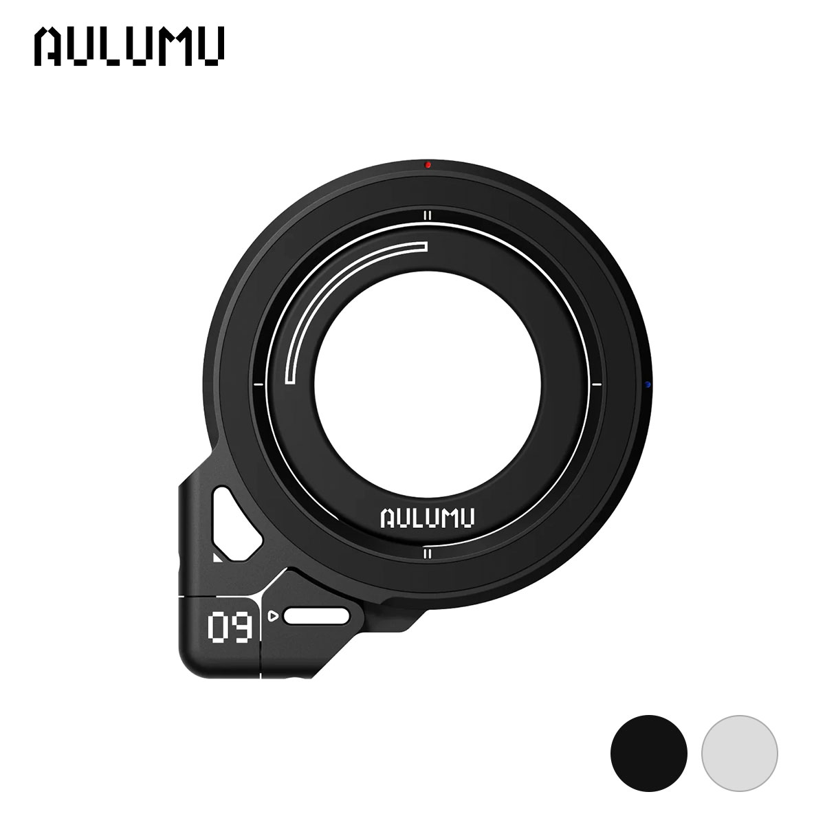 AULUMU G09 �f���A�� MagSafe�Ή������O�X�^���h 3��360°��]�� �u���b�N / �V���o�[ �X�}�z�����O ���@�\ ���� ���� �p�x���� �y�� ���ϋv