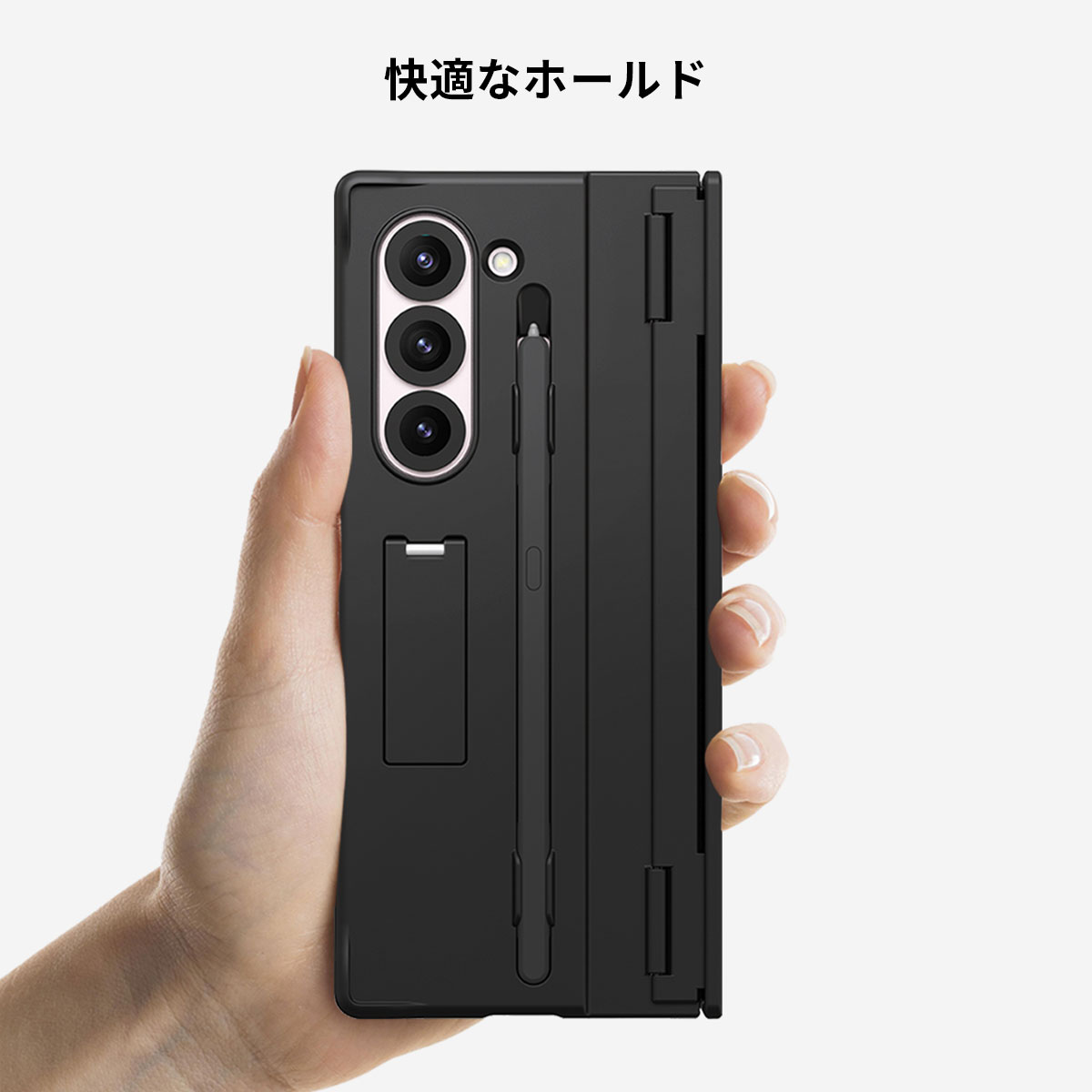 araree Galaxy Z Fold6 ケース Nukin 360 SP フルカバー